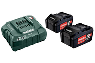 BASIC-SET 2X 4.0 AH METABO 2 BATTERIES LI POWER 18V/4.0AH BASIC-SET 2X 4.0 AH METABO 2 BATTERIES LI POWER 18V/4.0AH